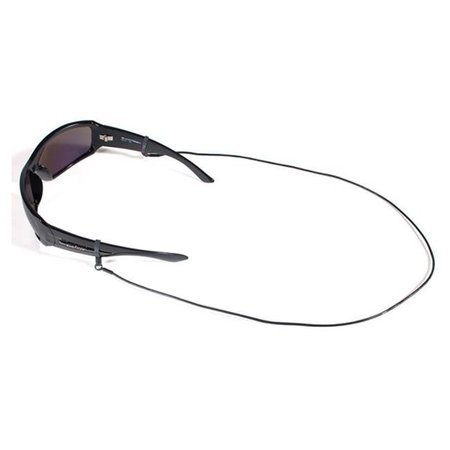 CROAKIES Croakies 443969 Leather Eyewear Retainer; Black 443969